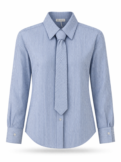 MILANO koszula Blue Stripe