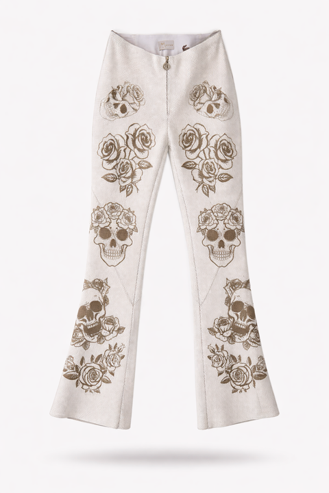 Skull Blossom Pants