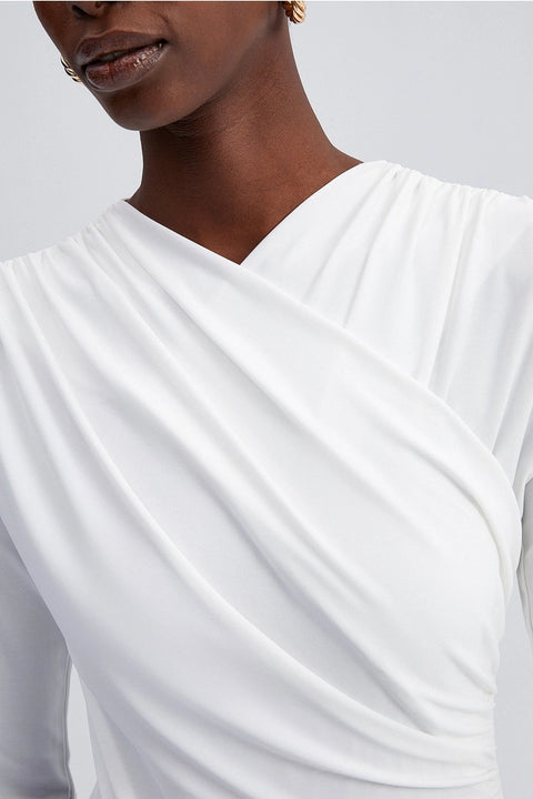 Long Sleeve Stretch Fitted Top