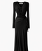 Awen long dress czerń