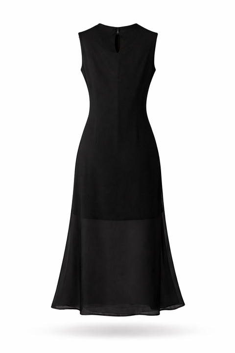 LUNARA sukienka maxi black