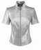 Silver Leather Jacket