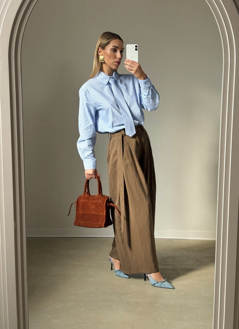 MILANO koszula Blue Stripe