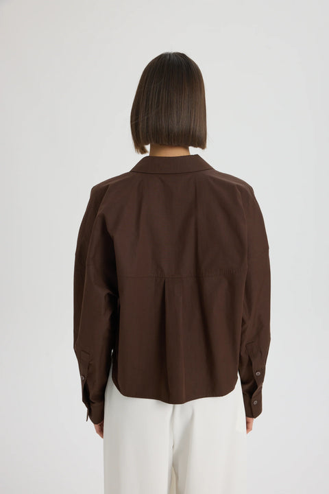 KOSZULA NUMEN BROWN