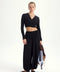 Zestaw Vena Tie Crop black